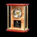 Richelieu Burlwood & Rosewood Clock